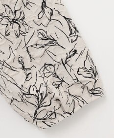 ANY SIS 【洗える】フラワーフクレジャガード ブラウス