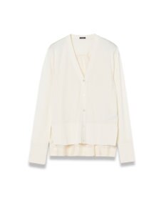 JOSEPH ジャージーハボタイ　ロングスリーブカーディガン