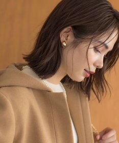 組曲 L 【2WAY】ウールモッサ ショートコート