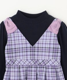 ANY KIDS ドッキングチェックワンピース