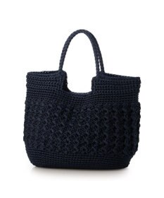 UNBILLION カシュカシュ cachecache / 柄編みベーシックトート カゴバッグ