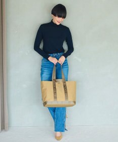 TOPKAPI 【Breath TOPKAPI】ナイロン ロゴテープ 2way ハンドル トートバッグ