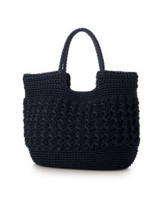 UNBILLION カシュカシュ cachecache / 柄編みベーシックトート カゴバッグ