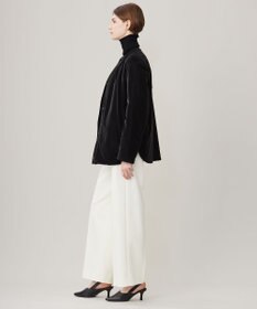 ICB 【リバーシブル着用可能】 ラミネートパイルキルト ミドル丈コート