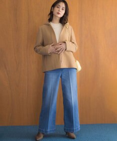 組曲 L 【2WAY】ウールモッサ ショートコート