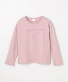 ANY KIDS 【Good Price】 ANY刺繍 長袖Tシャツ
