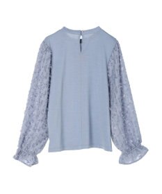 Green Parks 袖ジャガードドッキングプルオーバー