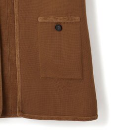 ICB L 【洗える】スウェードライクニットジレ