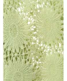 earth music&ecology クロシェ風カーディガン