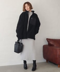 WEGO 【2025年秋冬新作アイテム/ユニセックス着用ITEM/SMLサイズ展開】ボアブルゾン