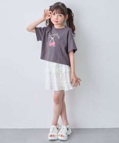ANY KIDS 【綿100%】オーバーサイズ 半袖Tシャツ