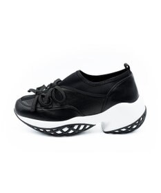 APOM ウォーターレジストプラットフォームリボンスニーカー