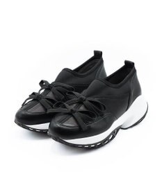 APOM ウォーターレジストプラットフォームリボンスニーカー