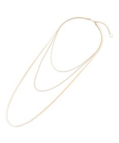 23区 【WEB&一部店舗限定】ミックスチェーン 3連 ネックレス