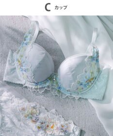 Wing Wing Lesiage　【2820シリーズ】　ブラジャー　脇すっきりの着やせシルエット　背中の段差軽減　ウイング／ワコール　PB2821