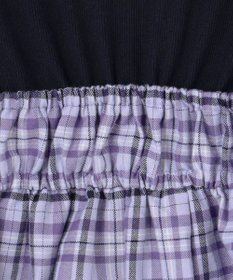 ANY KIDS ドッキングチェックワンピース