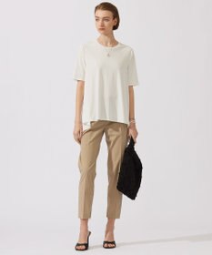 ICB L 【接触冷感・洗える】グレースジャージー デザインプルオーバー