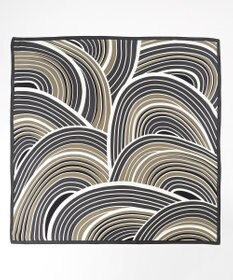 自由区 【SHIHOさん着用】マルチカラーシルク スカーフ