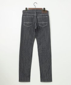 JOSEPH ABBOUD 【サスティナブル】ランダムストライプストレッチデニム