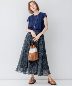 23区 MARCO MASI レザーキャンバスコンビ 巾着 バッグ