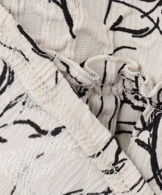 ANY SIS 【洗える】フラワーフクレジャガード ブラウス