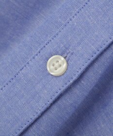 Green Parks 綿麻混Ｖネックオーバーサイズシャツ