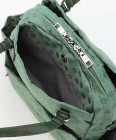 Y'SACCS はっ水ドットジャガードポーチ付きリュックサック
