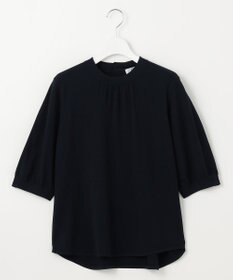 J.PRESS LADIES L 【洗える】レーヨンエリートストレッチ ギャザースリーブ ニット