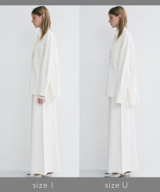 uncrave スウェットライクニット CPOシャツ