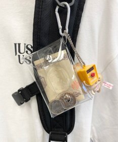 WEGO カラビナ付きミニポーチ