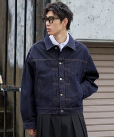WEGO 【ユニセックス着用ITEM】リジットデニムジャケット