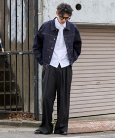 WEGO 【ユニセックス着用ITEM】リジットデニムジャケット