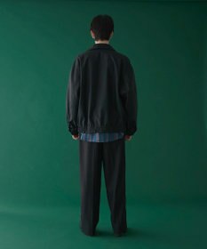 WEGO 刺繍ラインワイドスラックス