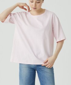 caqu caqu x GoodOn roundneck S/Stee  シンプルゆったりフィットの半袖Tシャツ