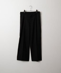 WEGO 刺繍ラインワイドスラックス