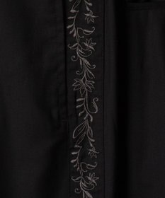 WEGO 刺繍ラインワイドスラックス