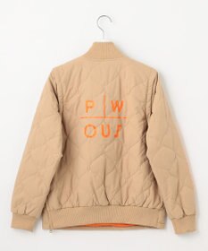 PW CIRCULUS 【ベストにもなる！袖2WAY】【WOMEN】ひょうたんキルティング中綿ブルゾン