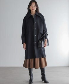 組曲 ツイル起毛フレア スカート