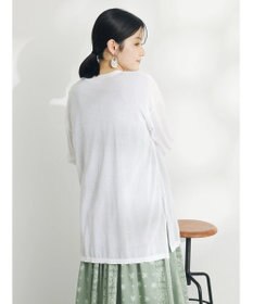 CRAFT STANDARD BOUTIQUE シアーニットトッパーカーディガン