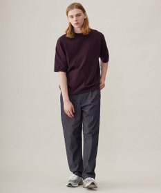 UNFILO MENS FINE MOVE クルーネック ニット [24年春夏商品]