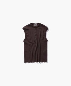 ATON FRESCA CIRCULAR RIB | ヘンリーネックプルオーバー