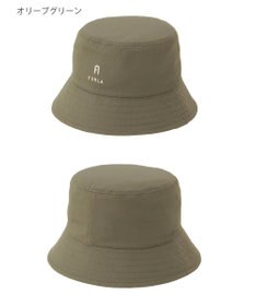 MOONBAT FURLA(フルラ)リバーシブルバケットハット 帽子 無地 UVカット 手洗い可能