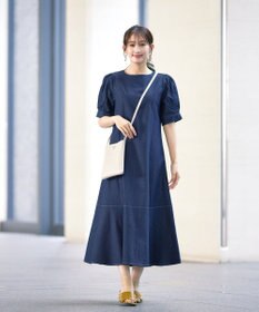 Tiaclasse デニムマーメイドワンピース