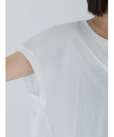 Te chichi 【接触冷感/マシンウォッシャブル】レースヘムTシャツ《2026 SUMMER LOOK item》