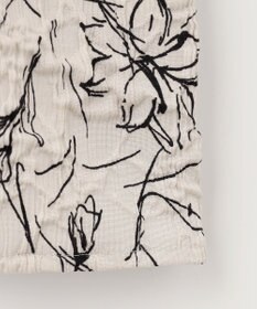 ANY SIS 【洗える】フラワーフクレジャガード ブラウス