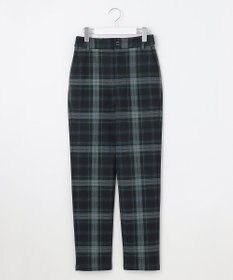23区GOLF 【WOMEN】チェック柄裏起毛パンツ