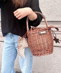 LA BAGAGERIE LA BAGAGERIE×Chiyo カゴバッグ