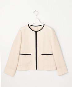 ANY SIS S シアーメッシュ ノーカラージャケット