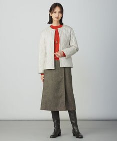 J.PRESS LADIES S 【WEB限定カラーあり】コンパクトタフタキルティング ブルゾン