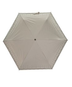 MOONBAT 晴雨兼用日傘 折りたたみ傘 スカラ刺繍柄／遮光 遮熱 UV